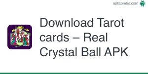 tarot cards and crystal ball